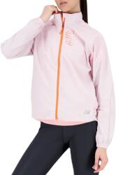 New Balance Női teniszdzseki New Balance Printed Impact Run Light Pack Jacket - stone pink