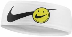 Nike Fejpánt Nike Dri-Fit Fury Headband 3.0 Printed - white/opti yellow/black