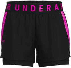 Under Armour Női tenisz rövidnadrág Under Armour Play Up 2in1 Shorts - black/pink