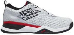 Lotto Férfi cipők Lotto Raptor Hyperpulse 100 Clay M - all white/all black/flame red