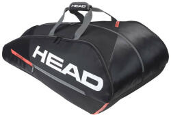 Head Tenisz táska Head Tour Team 12R - black/orange