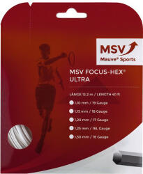MSV Tenisz húr MSV Focus Hex Ultra (12 m) - white