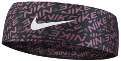 Nike Fejpánt Nike Dri-Fit Fury Headband 3.0 Printed - cosmic fuchsia/white