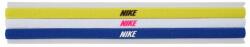 Nike Fejpánt Nike Elastic Headbands 2.0 3P - opti yellow/white/hyper royal