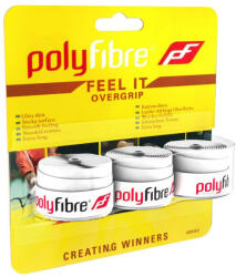 Polyfibre Feel It Overgrip 3P - Fehér