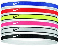 Nike Fejpánt Nike Tipped Swoosh Sport Headbands 6PK 2.0 - university red/game royal/volt