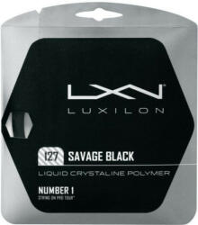 Luxilon Tenisz húr Luxilon Savage Black 127 (12.2 m)