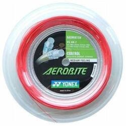 Yonex Tollasütő húr Yonex Aerobite (200 m) - white/red