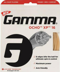 Gamma Tenisz húr Gamma Ocho XP (12, 2 m) - natural
