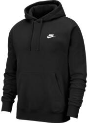 Nike Férfi tenisz pulóver Nike Sportswear Club Hoodie PO BB - black/black/white