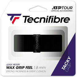 Tecnifibre Tenisz markolat - csere Tecnifibre Wax Grip Feel black 1P