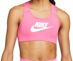 Nike Melltartók Nike Medium-Support Graphic Sports Bra - pinksicle/white/white