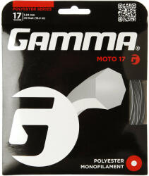 Gamma Tenisz húr Gamma MOTO (12.2 m) - black
