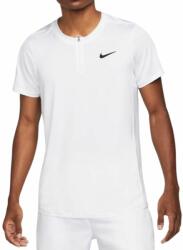 Nike Férfi teniszpolo Nike Men's Court Dri-Fit Advantage Polo - white/black