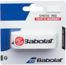 Babolat Tenisz markolat - csere Babolat Syntec Pro 1P - white/black