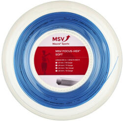 MSV Tenisz húr MSV Focus Hex Soft (200 m) - sky blue