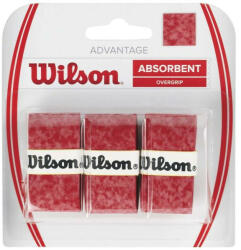 Wilson Overgrip Wilson Advantage 3P - Piros