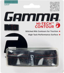Gamma Tenisz markolat - csere Gamma Hi-Tech Contour Grip 1P - black