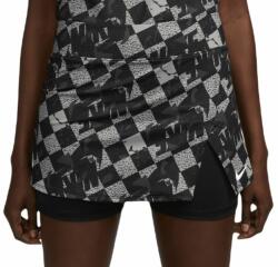 Nike Női teniszszoknya Nike Court Dri-Fit Printed Victory Skirt - black/white
