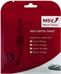 MSV Tenisz húr MSV Hepta Twist (12 m) - red