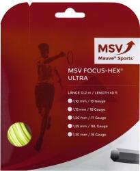 MSV Tenisz húr MSV Focus Hex Ultra (12 m) - neon yellow