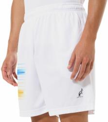 Australian Férfi tenisz rövidnadrág Australian Ace Short Brush Line Print - bianco