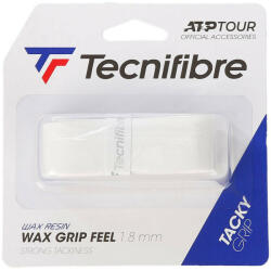 Tecnifibre Tenisz markolat - csere Tecnifibre Wax Grip Feel white 1P