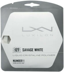 Luxilon Tenisz húr Luxilon Savage White 127 (12, 2 m)