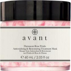 Avant Mască antioxidantă și revitalizantă cu petale de trandafir de damasc - Avant Damascan Rose Petals Antioxidising & Retexturing Treatment Mask 60 ml