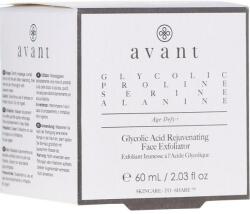 Avant Peeling facial, cu acid glicolic - Avant Skincare Glycolic Acid Rejuvenating Face Exfoliator 60 ml