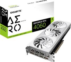 GIGABYTE GeForce RTX 4060 AERO OC 8G (GV-N4060AERO OC-8GD) Videokártya