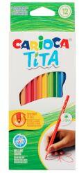 CARIOCA Цветни моливи 3мм Tita 12 цвята