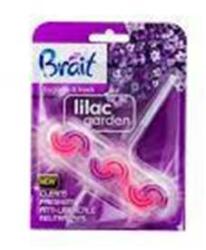 WC tisztító blokk, 2 fázisú, 3x45 g, Brait Hygiene and fresh , orgona (KHT1048)