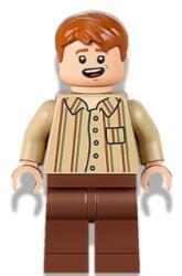 LEGO® hp342- LEGO Harry Potter minifigura - Fred Weasley, csíkos ing (hp342)