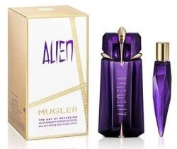 Thierry Mugler Alien Set cadou, Apă de parfum 90ml + Apă de parfum 10ml (Travel Set), Femei