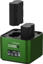 hähnel Pro CUBE 2, Incarcator dublu Fuji Incarcator baterii