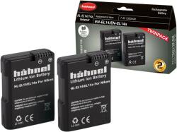 hähnel HL-EL14/14A, Acumulator replace Twin Pack pentru Nikon EN-EL14/14A