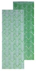 Esschert Design Art Deco mintás kétoldalú kültéri szőnyeg, 120 x 60 cm (OC49) - shopon