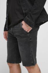Medicine pantaloni scurti jeans barbati, culoarea gri ZPYX-SZMB15_GRJ