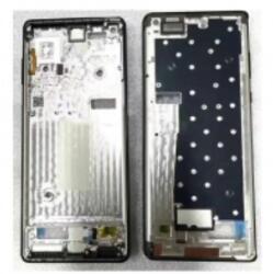 Motorola Edge+ előlap keret, középső keret gyári fekete
