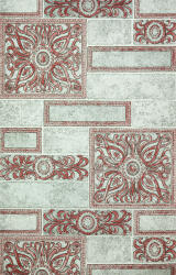Erismann Dekorativ bordó csempe mintás tapéta (6310-06) (6310-06)