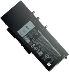 Dell Latitude 5480, 5580, 5490, 5491 Precision 3520 helyettesítő új 4 cellás 68Wh akkumulátor (GJKNX, 0GJKNX) - laptophardware