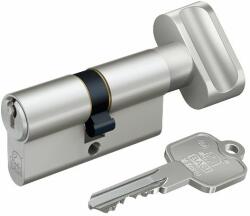 Basi V50K 30/30 gombos zárbetét fogazott kulccsal (nikkel)