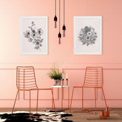  Krétatábla 30x40cm WOODY WALL - FEHÉR keret (WBW-WT-30-40)