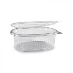  Egybefedeles Gastro műanyag ovális 1000 ml PET (147x115x68) [ 50 db/cs ] [ 8 cs/# ]