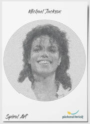 Pictorul Fericit Michael Jackson - Spiral Art