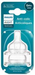 Philips Tetina anti-colici debit mediu, 6luni+, SCY764/02, 2 bucati, Avent