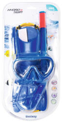BESTWAY Set de scufundare pentru copii bestway cu masca de scufundari, tub de respiratie si labe de inot, albastru