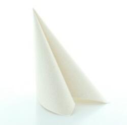 Sovie HoReCa Mank textilhatású szalvéta 40x40 cm 50 lap/csomag Mailand bézs