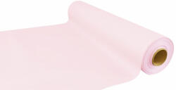 Mank Textilhatású asztali futó 40 cm x 24 m - pasztell rózsa